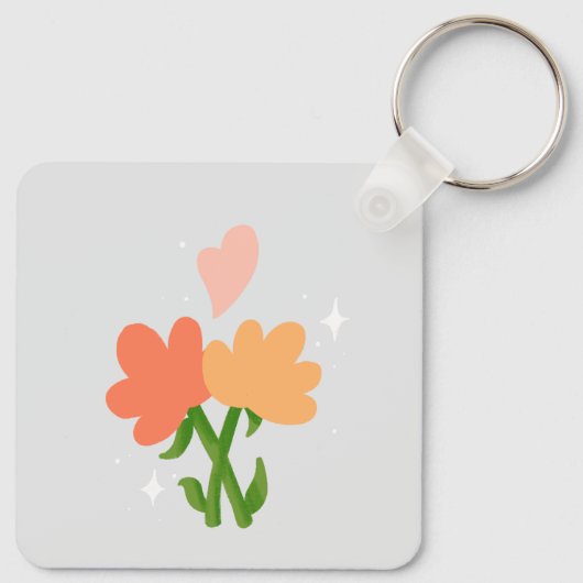 魅惑の庭 キーホルダー (裏面)