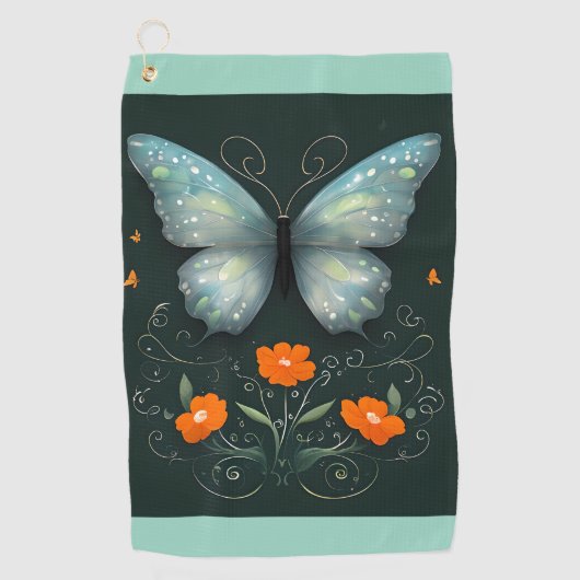 魅惑の庭 ゴルフタオル (正面)