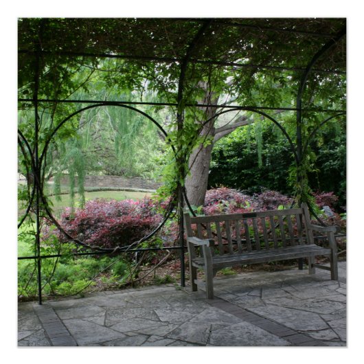 魅惑の庭 ポスター (正面)