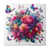 魅惑の庭:花交響楽団 タイル (正面)