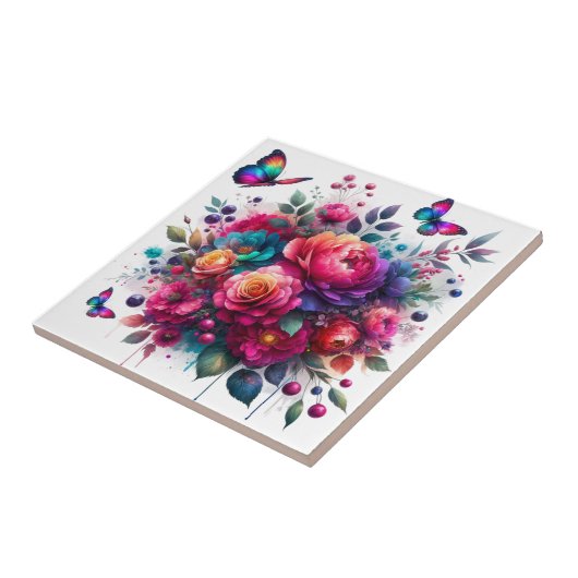 魅惑の庭：花交響楽団 タイル (側面)