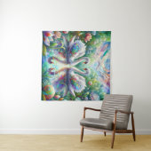 魅惑の庭：輝きの白鳥 タペストリー (インサイチュ(横))