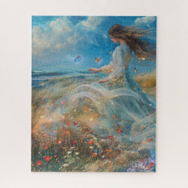 魅惑の恵み：幽霊のような女性のパズル ジグソーパズル