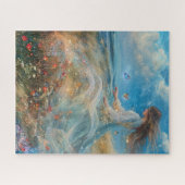 魅惑の恵み：幽霊のような女性のパズル ジグソーパズル (横)