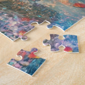 魅惑の恵み：幽霊のような女性のパズル ジグソーパズル (側面)