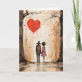 魅惑の愛のバレンタインデー カード