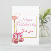 "魅惑の抱擁" バレンタインデー シーズンカード (スタンド正面)