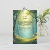 魅惑の日に照らされた夏の森 招待状 (スタンド正面)