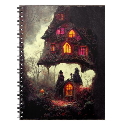 魅惑の暗黒の森 ノートブック (正面)