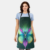 魅惑の月のマンティス エプロン (着用した状態)