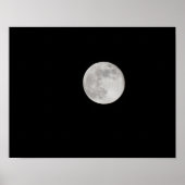 魅惑の月の写真はがき ポスター (正面)