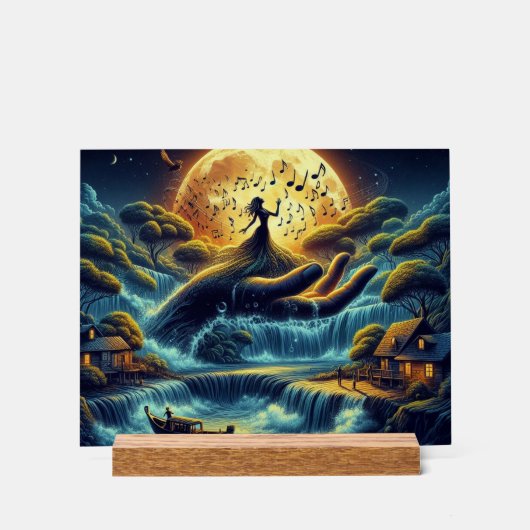 魅惑の月光セレナーデ アクリルサイン (正面)