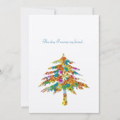 魅惑の松の木結婚林 招待状 (裏面)