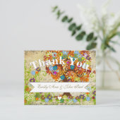 魅惑の森ありがとう結婚。 ポストカード (スタンド正面)