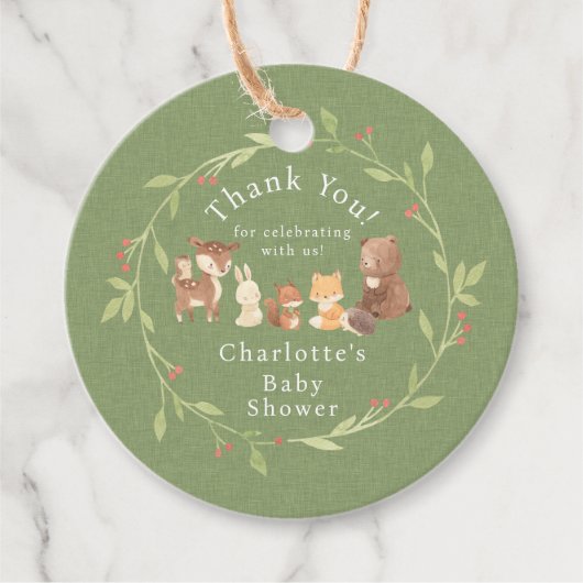 魅惑の森ありがとう フェイバータグ (正面)