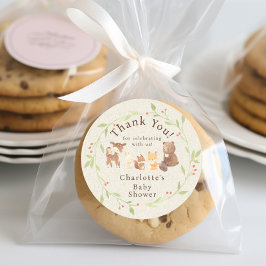 魅惑の森ありがとう ラウンドシール