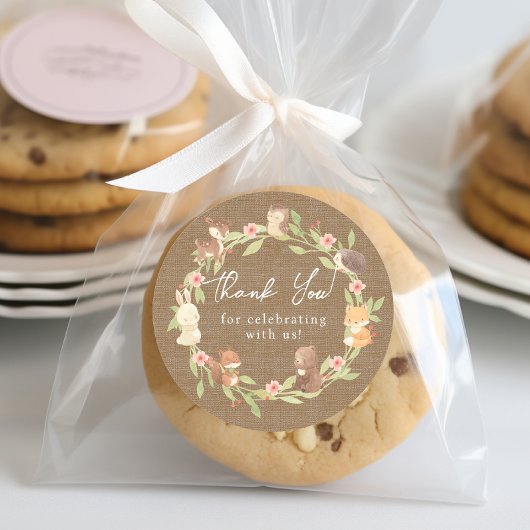 魅惑の森ありがとう ラウンドシール