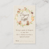 魅惑の森おむつラッフル エンクロージャーカード (正面)