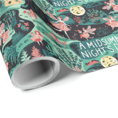魅惑の森お洒落：妖精 ラッピングペーパー (ロールコーナー)