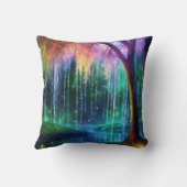 魅惑の森きらめくの木 クッション (裏面)