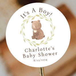 魅惑の森それは男の子だ ラウンドシール