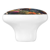 魅惑の森と神秘的なオアシス セラミックノブ (側面)