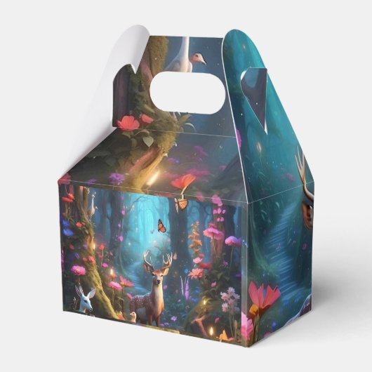 魅惑の森と神秘的なオアシス フェイバーボックス (裏面サイド)