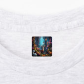 魅惑の森と神秘的なオアシス ラベル (貼付)