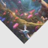 魅惑の森と神秘的なオアシス 薄葉紙 (詳細)