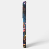 魅惑の森と神秘的なオアシス SAMSUNG GALAXYケース (裏面横)