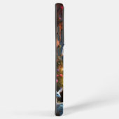 魅惑の森と神秘的なオアシス SAMSUNG GALAXYケース (右側面)