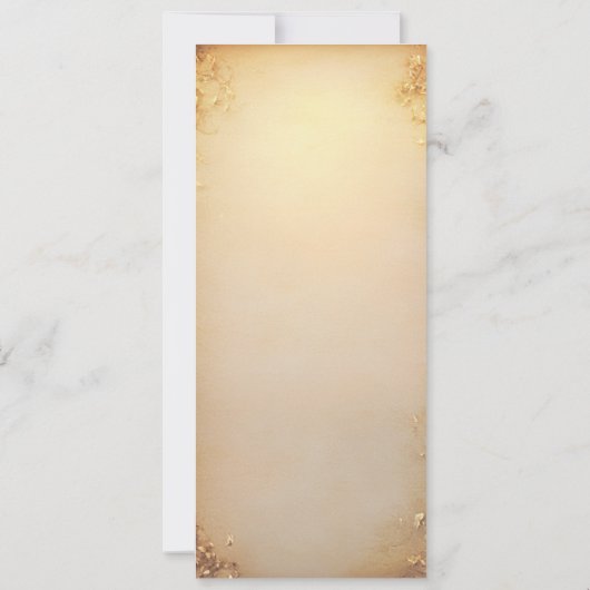 魅惑の森のおとぎ話結婚の巻物 招待状 (裏面)