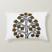 "魅惑の森のアクセント枕 – 純木綿 アクセントクッション (正面)