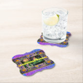 魅惑の森のアートワークへ ペーパーコースター (インサイチュ)