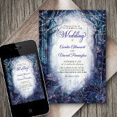 魅惑の森のウェディング 招待状