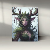 魅惑の森のエコー キャンバスプリント