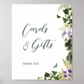 魅惑の森のカードとギフト結婚ズ ポスター (正面)