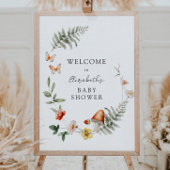 魅惑の森のキノコ赤ちゃんシャワーへようこそ ポスター