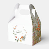 魅惑の森のキノコ赤ちゃんシャワー フェイバーボックス (裏面サイド)