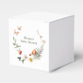 魅惑の森のキノコ赤ちゃんシャワー フェイバーボックス (正面サイド)