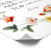 魅惑の森のキノコ ミモザ バー ポスター (角)