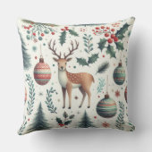 魅惑の森のクリスマス クッション (裏面)