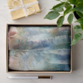 魅惑の森のデコパージュの少女と馬 薄葉紙 (ギフト)