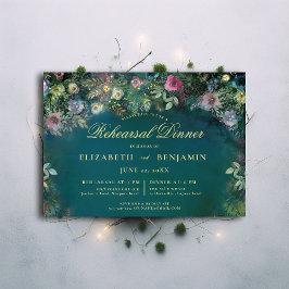 魅惑の森のバラ童話リハーサルディナー 招待状