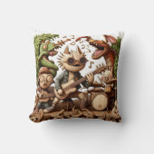 魅惑の森のバンドロック！ クッション (正面)