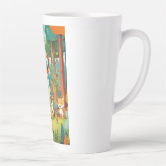 魅惑の森のパレード カフェラテマグ