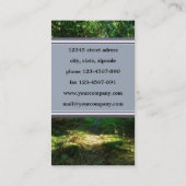 魅惑の森のビジネス 名刺 (裏面)