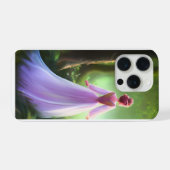 魅惑の森のプリンセス 紫色のドレス 美意識高い iPhoneケース (裏面横)