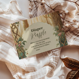 魅惑の森のラッフルおむつ エンクロージャーカード