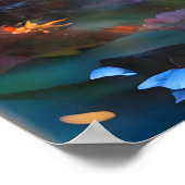 魅惑の森の中で愛らしいベビー鹿|過去記事 ポスター (角)